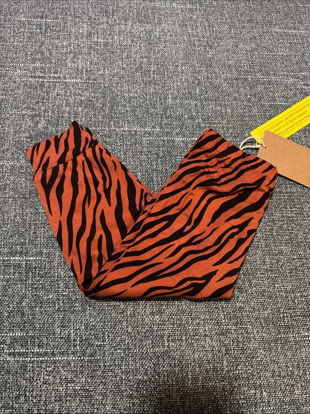 Jersey Pants Only - Rust Tiger - 🐅